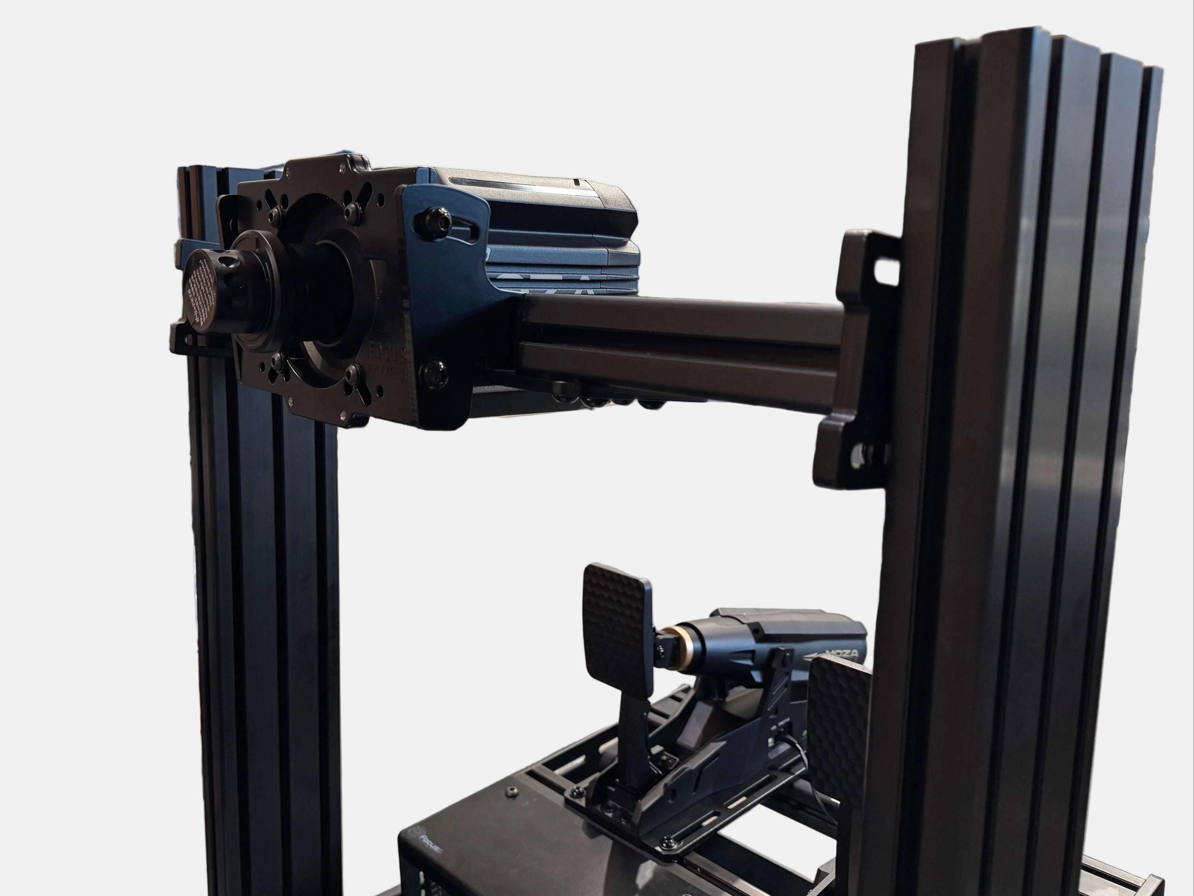 Focus Sim Racing Wheelbase Side Mount Pro (Modular, Fanatec, SIMMAGIC, MOZA)